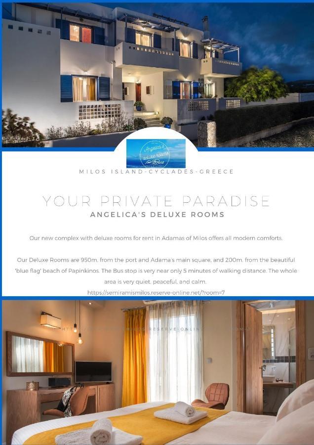 Angelica'S Deluxe Rooms In Adamas Exteriér fotografie